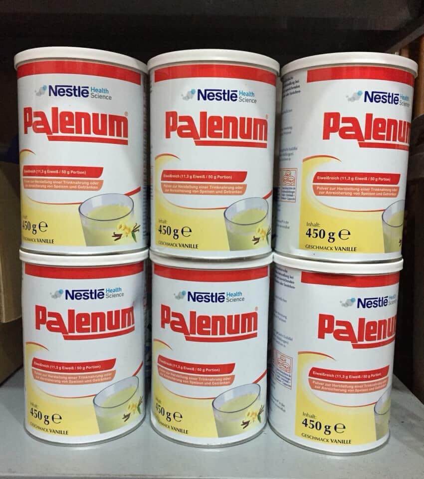 Sữa bột Palenum (Đức) - hộp 450g, dành cho người ung thư, suy giảm miễn dịch, tăng cơ giảm mỡ